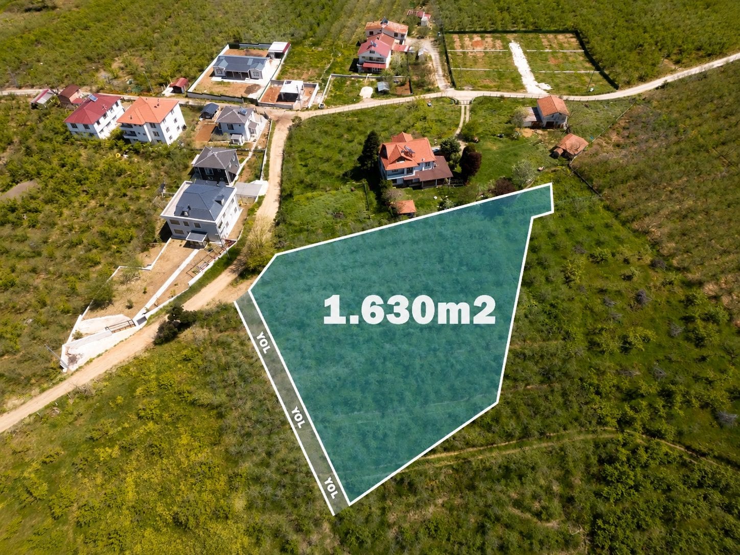 Full Panoramik Deniz Manzaralı Yatırımlık İmarlı Arsa 1630 M2