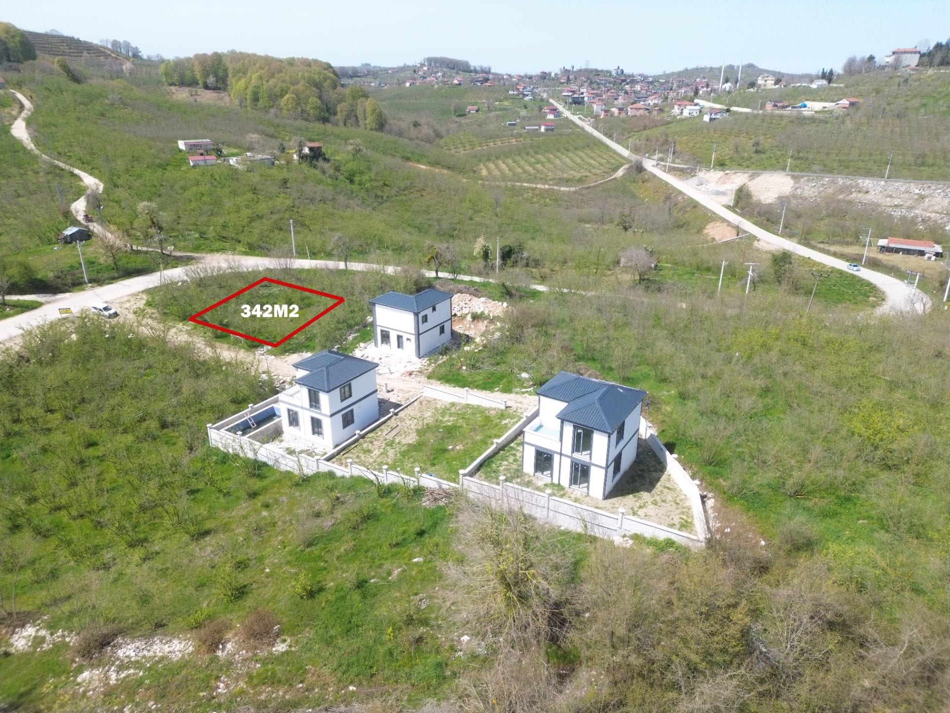 İMARLI 342m² ARSA FIRSATI | DENİZE 10 DK MESAFE'DE İNŞAATA HAZIR